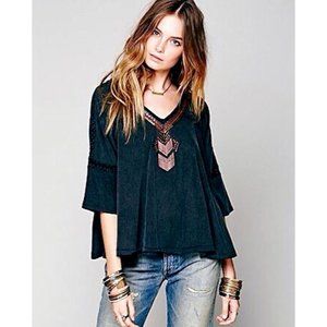Free People 'Full Spectrum' Beaded Top